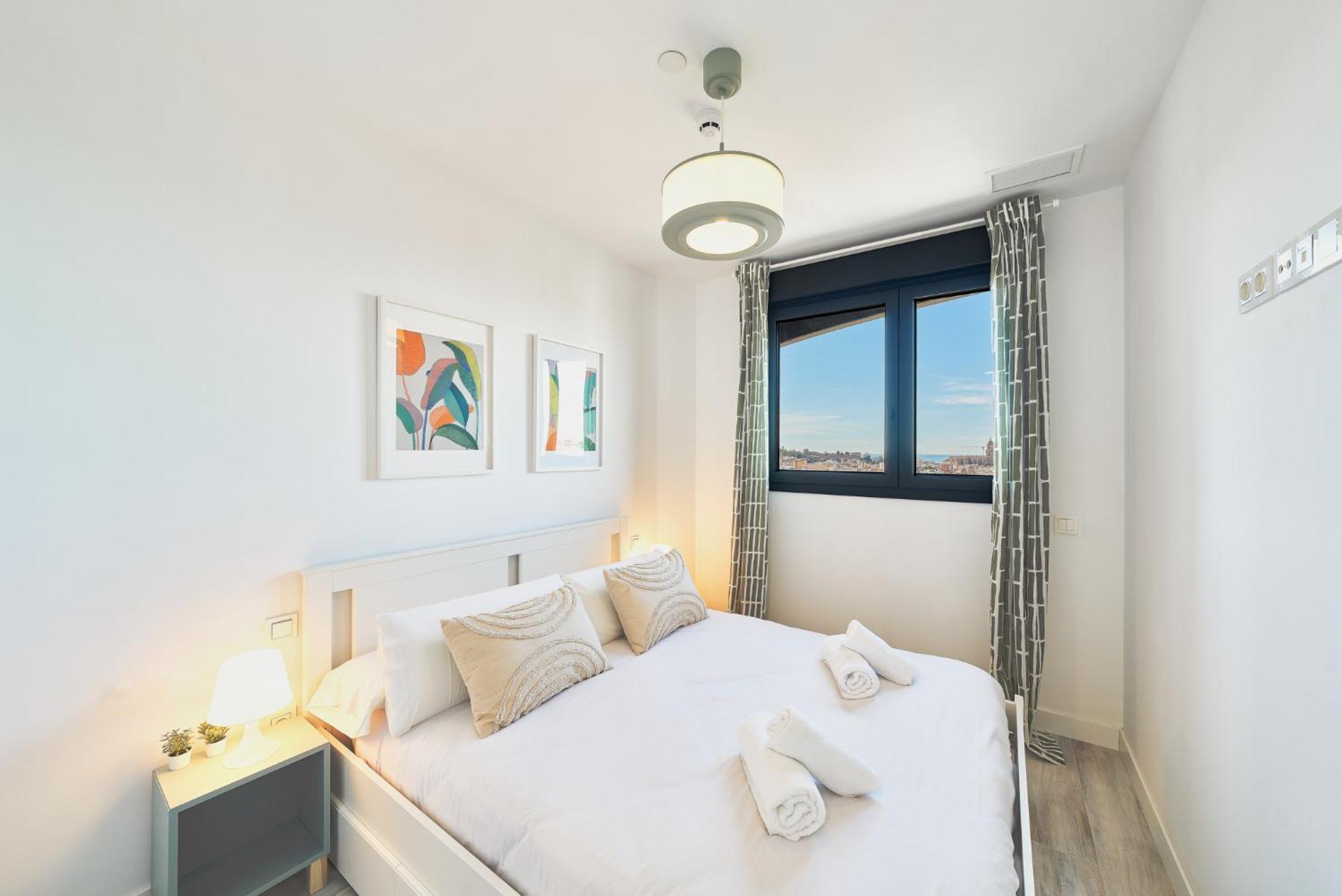 Malaga Skyline By Lovely Rentals Dış mekan fotoğraf